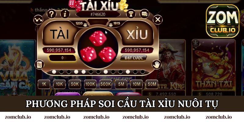Phương pháp soi cầu tài xỉu nuôi tụ